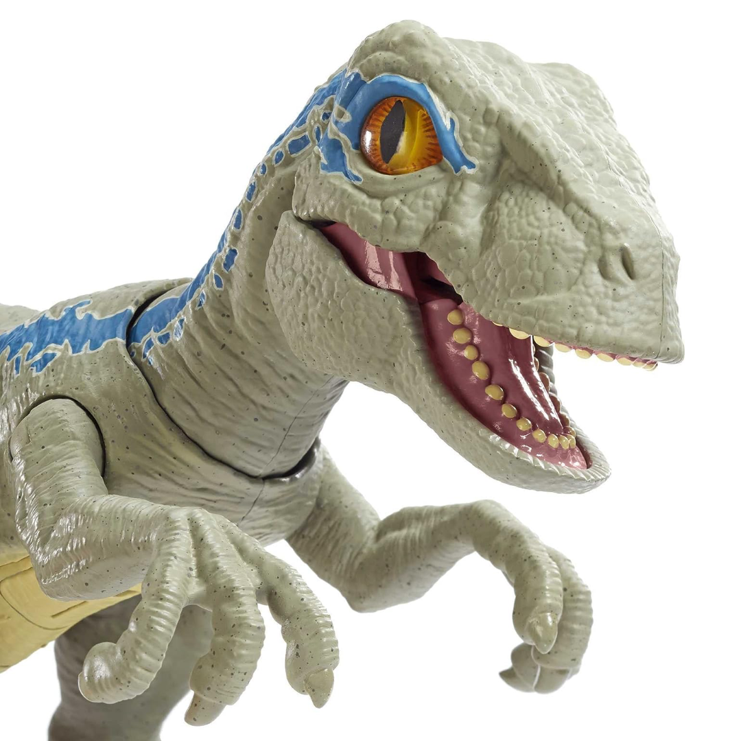 Baby Blue Dino rivals jurassic world Mattel confetty
