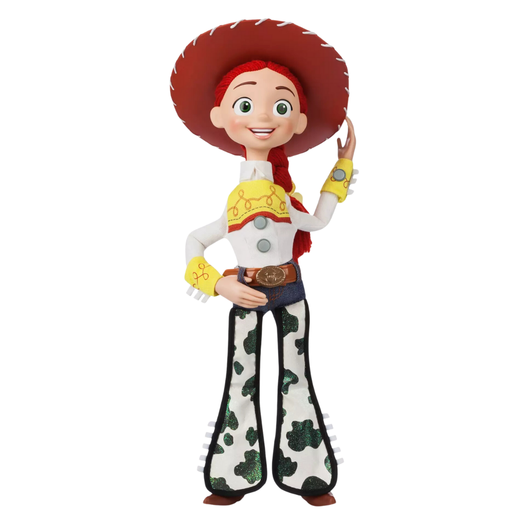 Juguete con cuerpo de tela Jessie (Toy Story) Disney Store Confetty