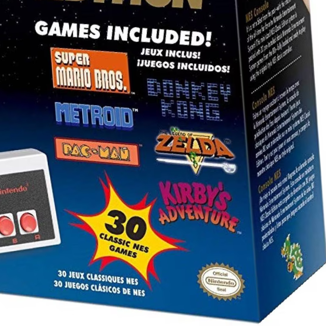 Consola retro NES Classic Edition (Nintendo Entertainment System)