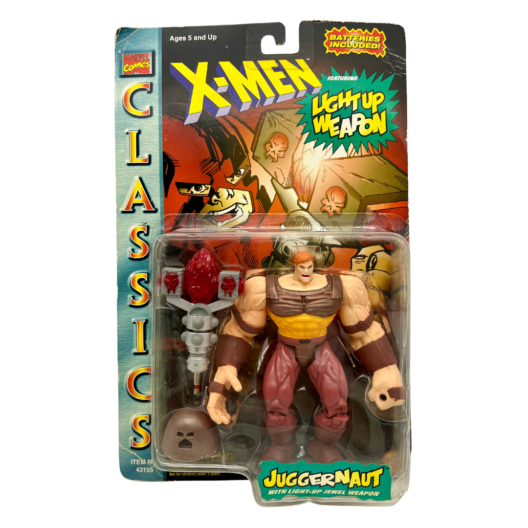 Figura Articulada Juggernaut (X-Men) Vintage con accesorios ToyBiz Confetty