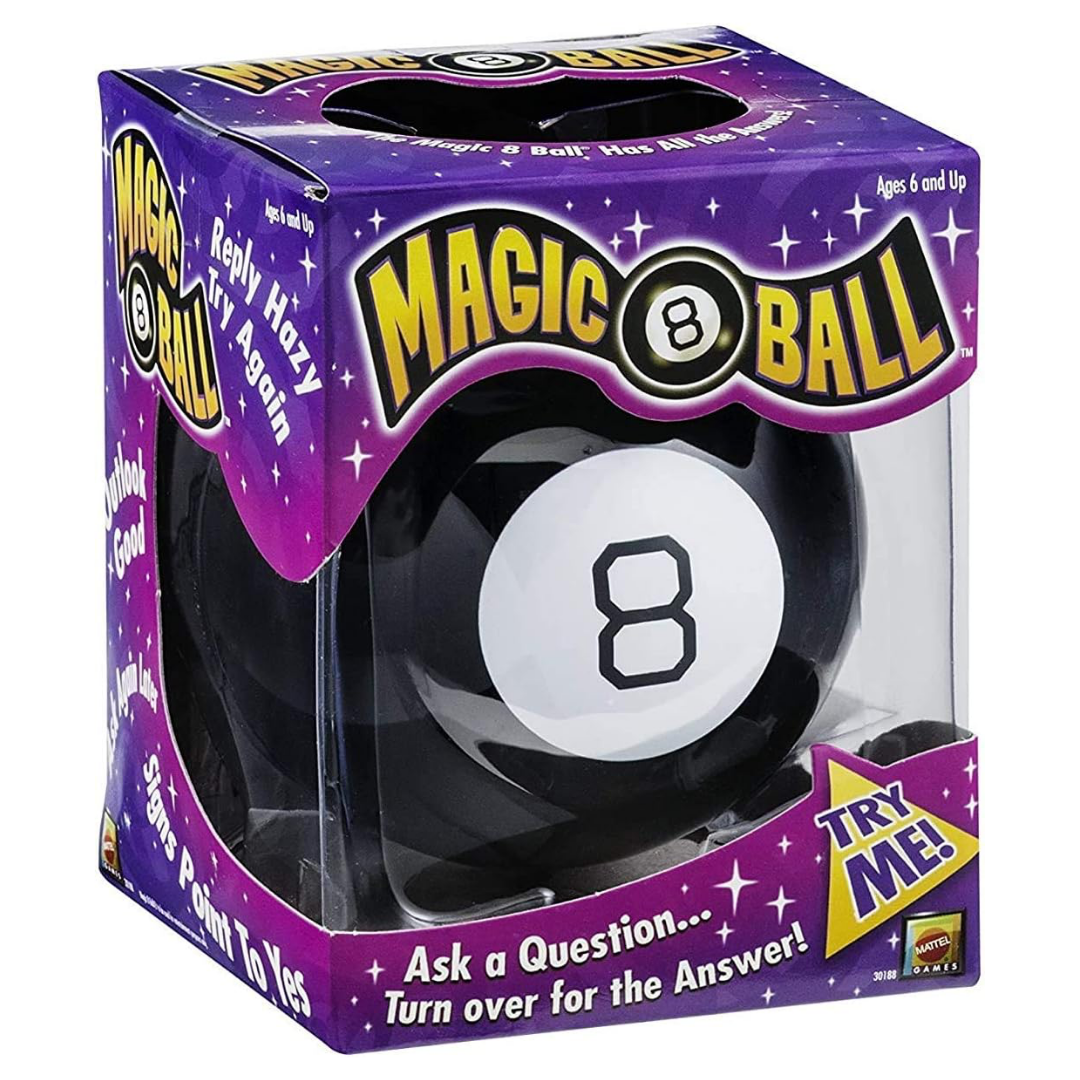 Bola Magica Magic 8 Ball  Mattel Confetty