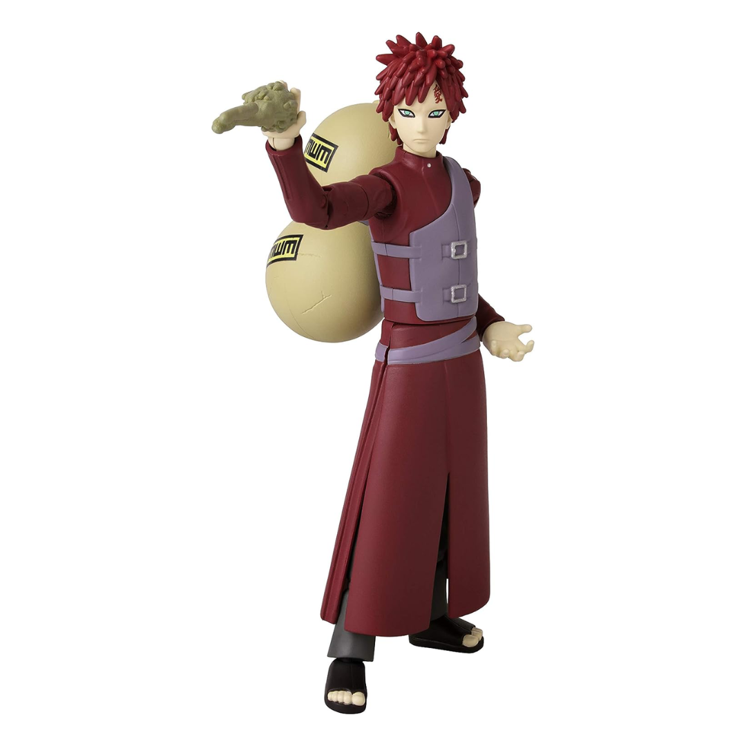 Figura articulada Gaara (Naruto Shippuden) con accesorios Naruto Bandai Confetty