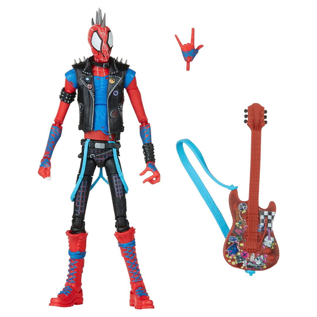 Figura articulada Spider-Punk (Legends Series) con accesorios Marvel Legends Confetty