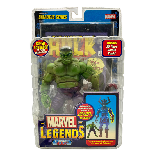 Figura Ultra Articulada Hulk Vintage  Toybiz Confetty