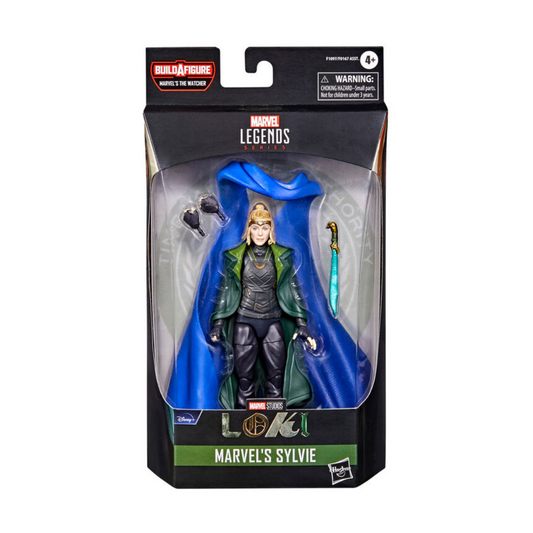 Figura articulada Marvel´s Sylvie - Loki (Legends Series) Marvel What If...? con accesorios The Watcher Hasbro